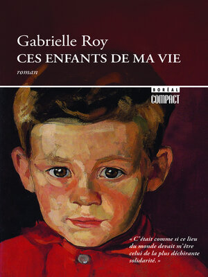 cover image of Ces enfants de ma vie